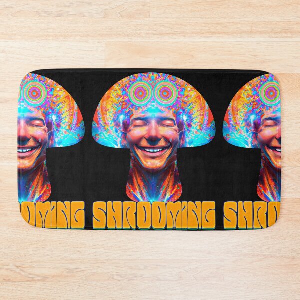 Item preview, Shrooming- Captioned (1) - Trippy Psychedelic Art designed and sold by TheThirdEye.