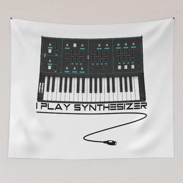 Item preview, I Play Synthesizer designed and sold by Taylor Jordan.
