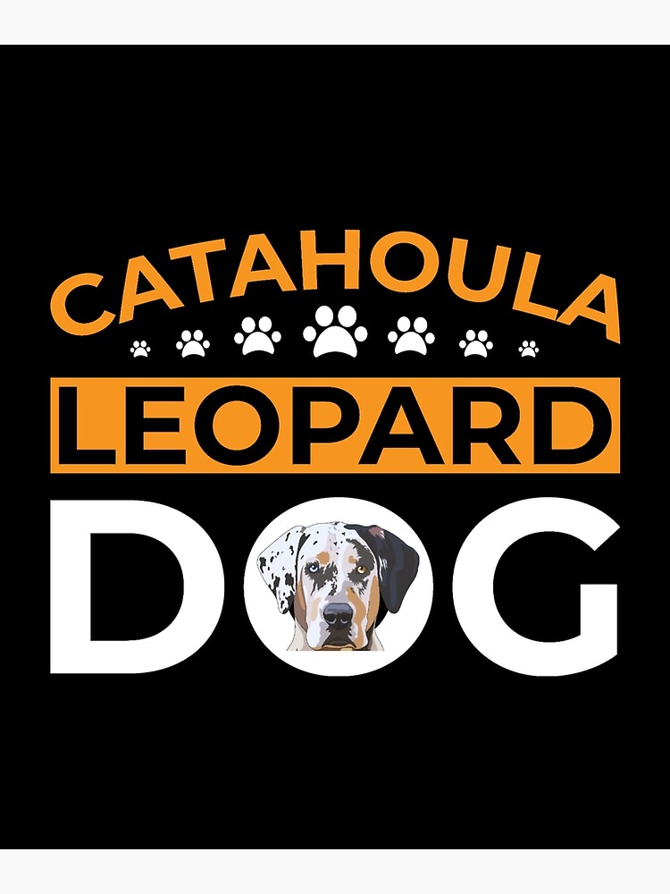 catahoula leopard dog Art Print