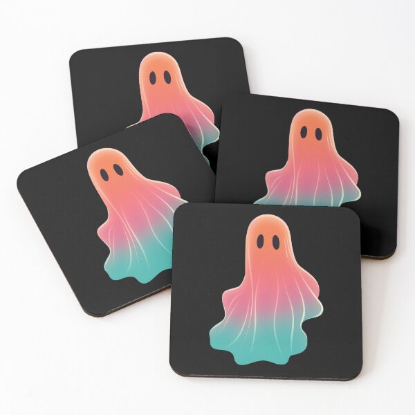 Item preview, Neon Ghost: Spooky Colorful Halloween Delight designed and sold by Lovegrass Prints.