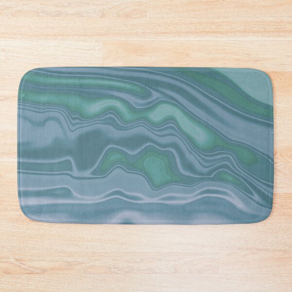 Item preview, Pale Blue Liquid Marble Slab Swirly Blue Abstract Swirl Effect 2 of 4 designed and sold by Beachy.