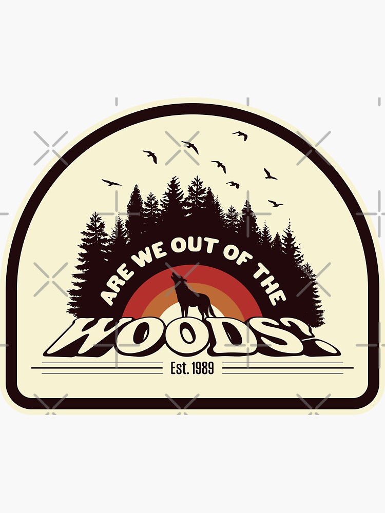 Sticker for Sale avec l'œuvre « Taylor Swift Out of the Woods