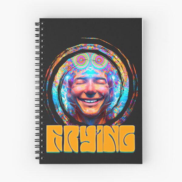 Item preview, Frying - Captioned (3) - Trippy Psychedelic Art designed and sold by TheThirdEye.