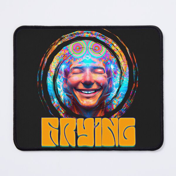Item preview, Frying - Captioned (3) - Trippy Psychedelic Art designed and sold by TheThirdEye.
