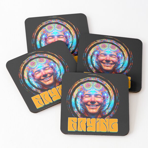 Item preview, Frying - Captioned (3) - Trippy Psychedelic Art designed and sold by TheThirdEye.