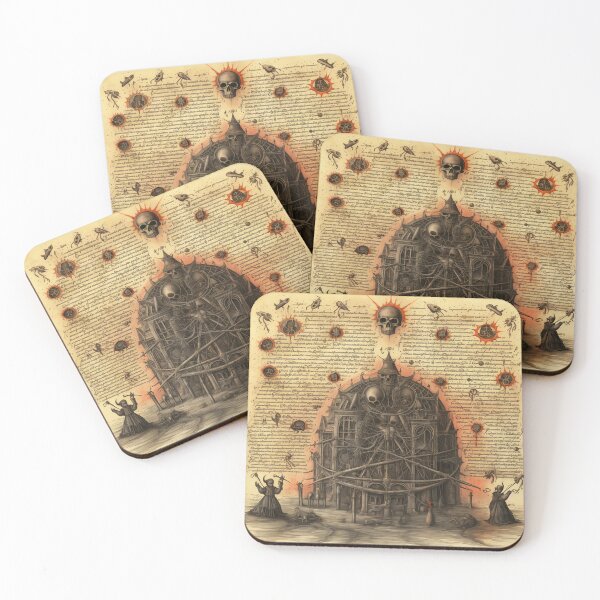 Item preview, Black Death Plague Medieval Manuscripts  designed and sold by BrandonArtWorld.