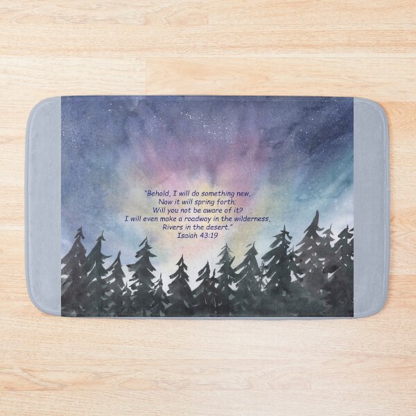Item preview, Encouragement- Isaiah 43:19 designed and sold by Diane Hall Watercolors.
