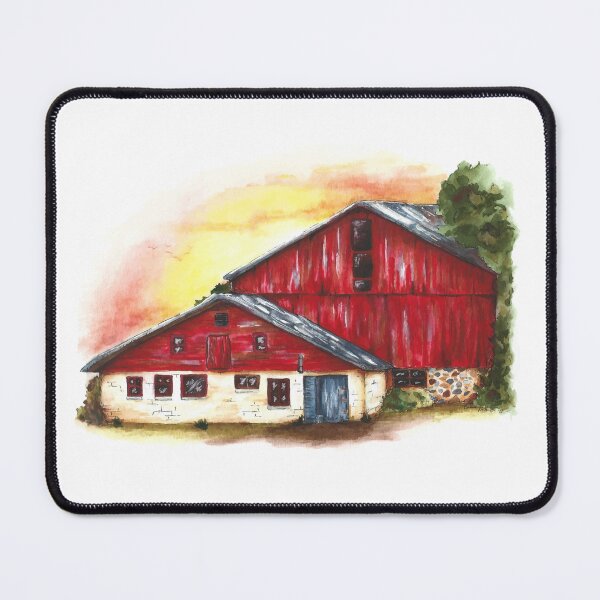 Item preview, Red Family Barn designed and sold by brookelynette.