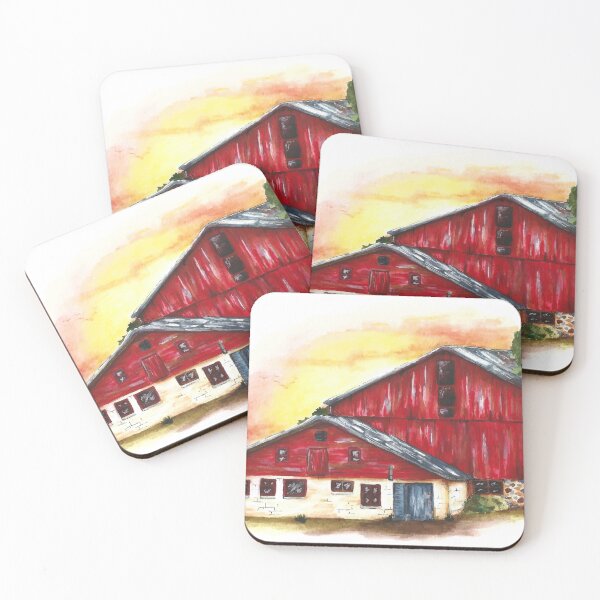 Item preview, Red Family Barn designed and sold by brookelynette.