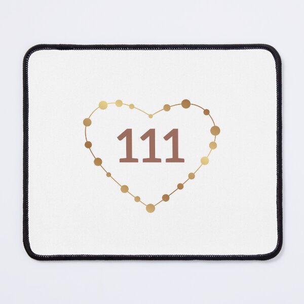 Item preview, 111 Divine Love Heart Classic Sticker designed and sold by MuditasEyes.