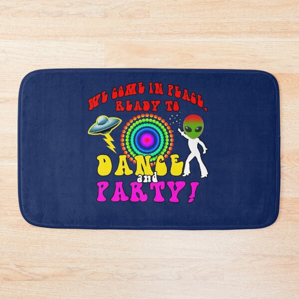 Item preview, Copy of  Alien/UFO design - We come in peace ready to dance and party! designed and sold by obedtheartist.