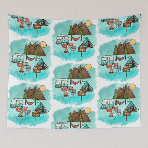Item preview, Summer Camp Fire With Smores  designed and sold by Livn2laugh.
