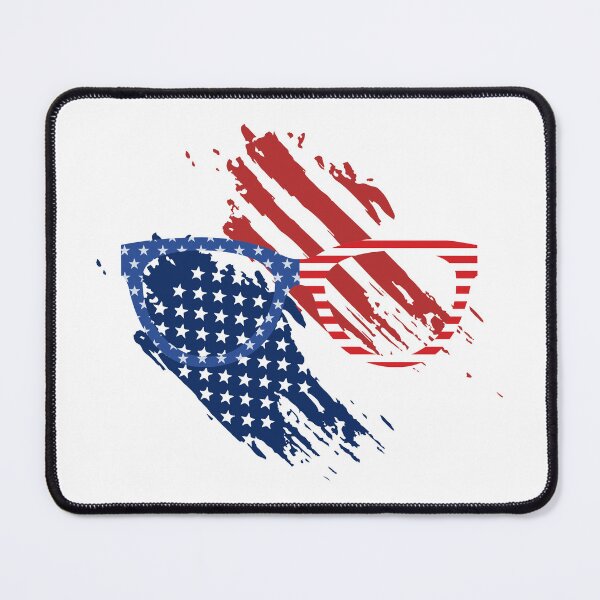 Item preview, United States Glasses Design, American Flag Design for T-shirt - Stickers designed and sold by Easywear.