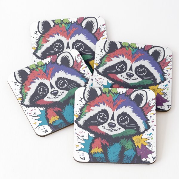 Item preview, little cute racoon  designed and sold by melyD74.
