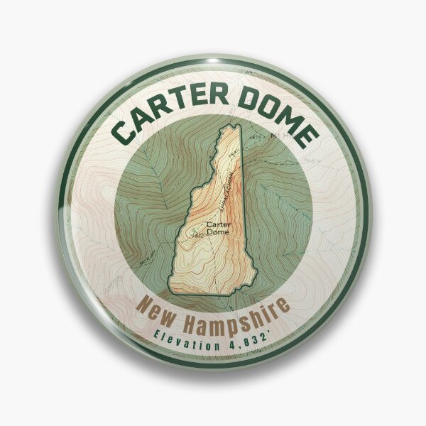 Artikelvorschau, Bergkarte NH-Form – Carter Dome entworfen und verkauft von Willz Designz.