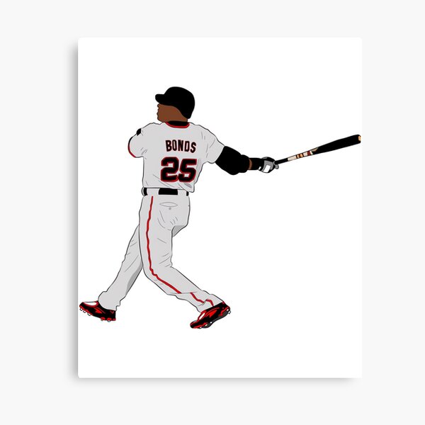 Barry Bonds Poster, SF Giants, Baseball, MLB, Sports, the GOAT, Canvas  Portrait.