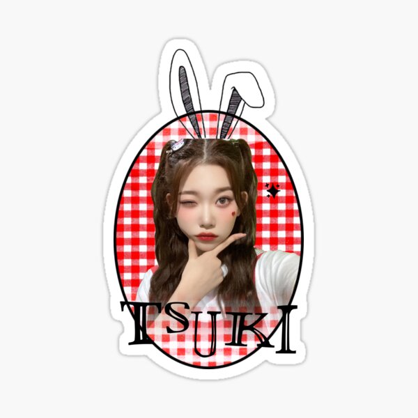 Billlie tsuki meme Sticker for Sale by AnaaHenning