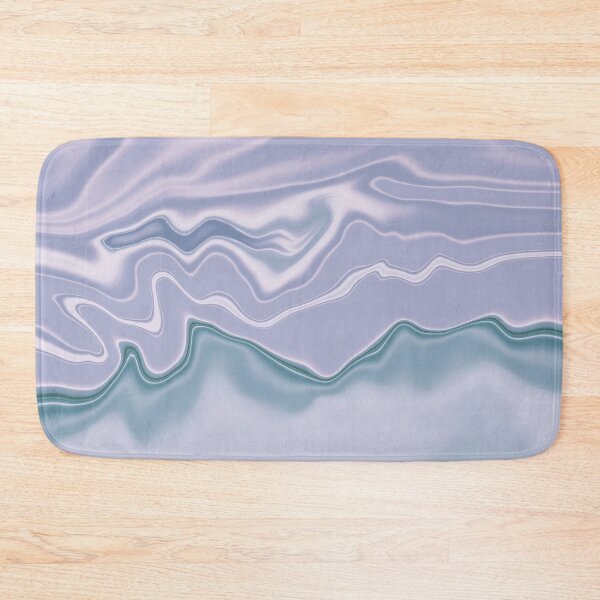 Item preview, Pale Blue Liquid Marble Slab Swirly Blue Abstract Swirl Effect 3 of 4 designed and sold by Beachy.