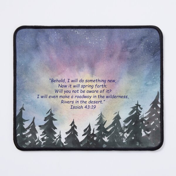 Item preview, Encouragement- Isaiah 43:19 designed and sold by Diane Hall Watercolors.