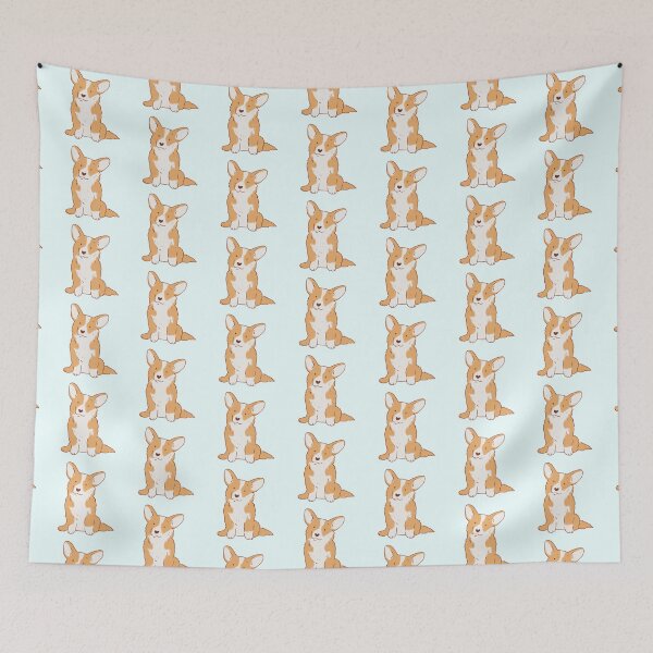 Item preview, corgi dog illustration  designed and sold by Mayarart.