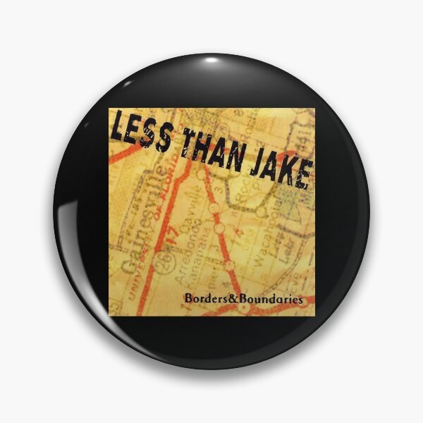 Item preview, Less Than Jake borders boundaries designed and sold by TondaDasilva.