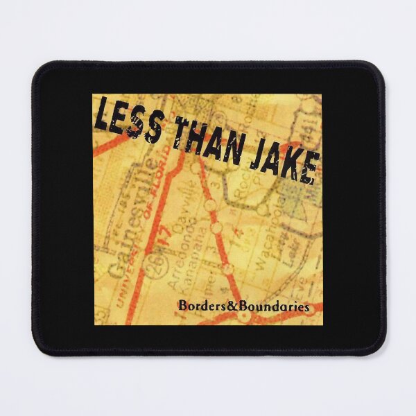 Item preview, Less Than Jake borders boundaries designed and sold by TondaDasilva.