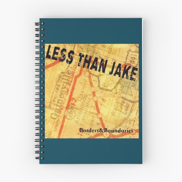 Item preview, Less Than Jake borders boundaries designed and sold by TondaDasilva.