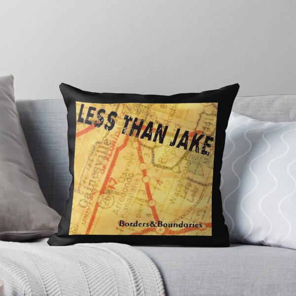 Item preview, Less Than Jake borders boundaries designed and sold by TondaDasilva.
