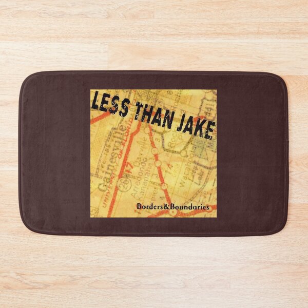 Item preview, Less Than Jake borders boundaries designed and sold by TondaDasilva.