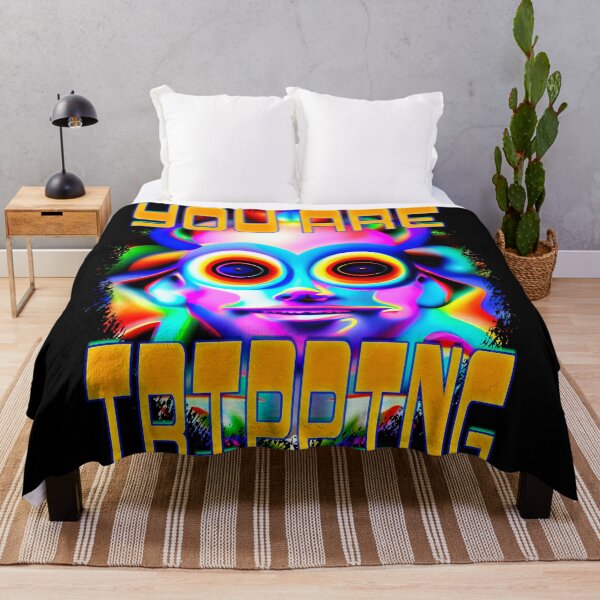 Item preview, You Are Tripping- Captioned (2)- Trippy Psychedelic Art designed and sold by TheThirdEye.