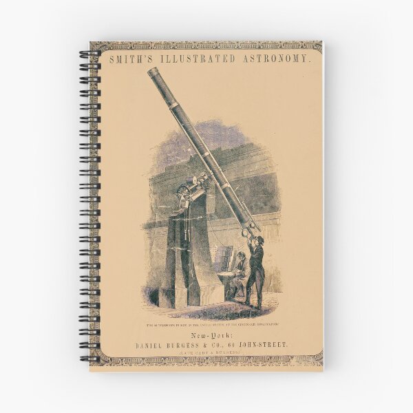 Item preview, Illustrated astronomy vintage cover (1855) Restored and enhanced by Mindthecherry designed and sold by MINDTHECHERRY.