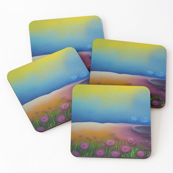 Item preview, Paisaje floral de acuarela designed and sold by Poetic Patterns Studio.