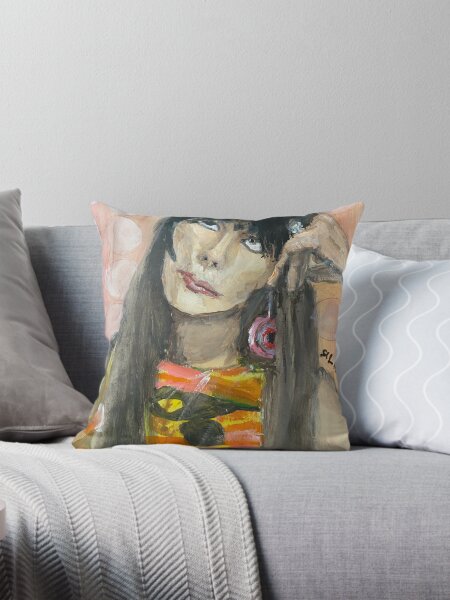 Cher Throw Pillow
