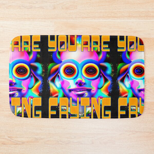 Item preview, You Are Frying - Captioned (2)- Trippy Psychedelic Art designed and sold by TheThirdEye.