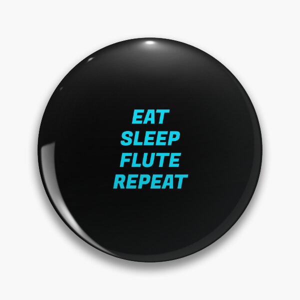 Item preview, Eat Sleep Flute Repeat - Flute Instructor designed and sold by Inspirationmotivation.