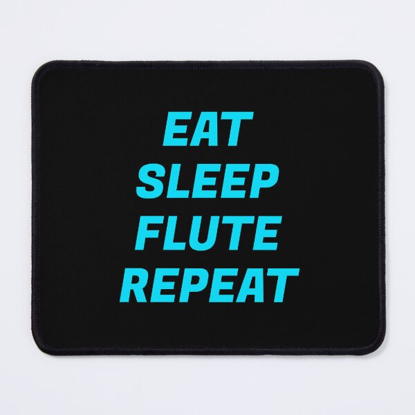 Item preview, Eat Sleep Flute Repeat - Flute Instructor designed and sold by Inspirationmotivation.