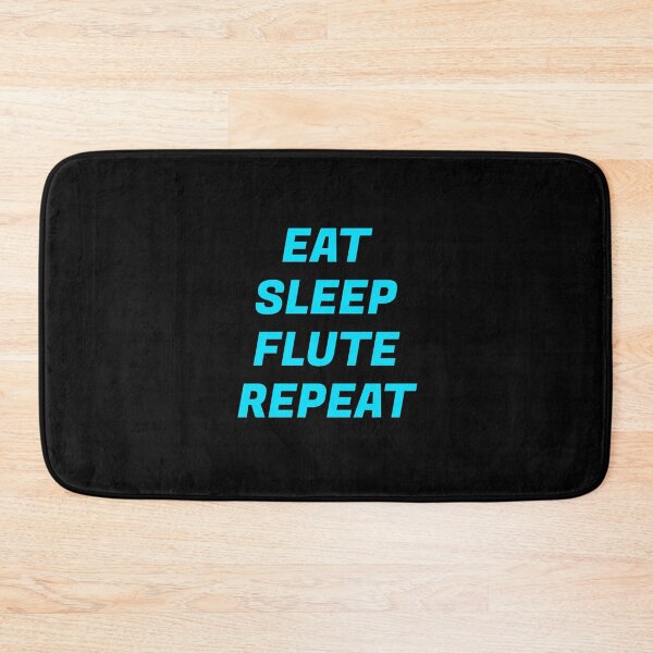 Item preview, Eat Sleep Flute Repeat - Flute Instructor designed and sold by Inspirationmotivation.