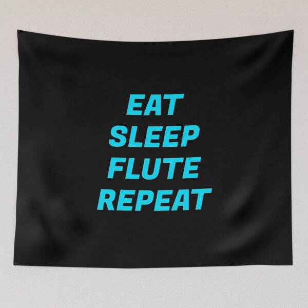 Item preview, Eat Sleep Flute Repeat - Flute Instructor designed and sold by Inspirationmotivation.