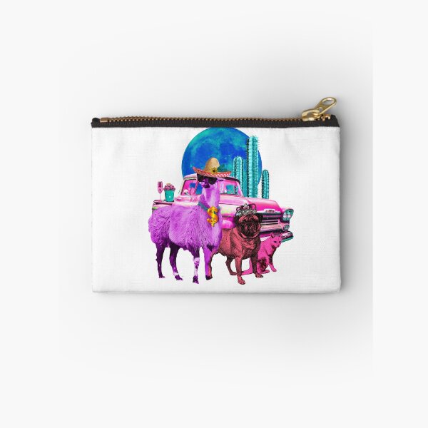 Item preview, Sassy Pink Stepping Out In Style Llama, Dog and Cat. designed and sold by Livn2laugh.