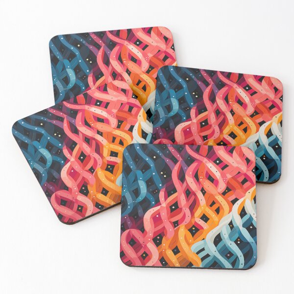 Item preview, Colorful Abstract Helix Pattern designed and sold by Wandering Mind.