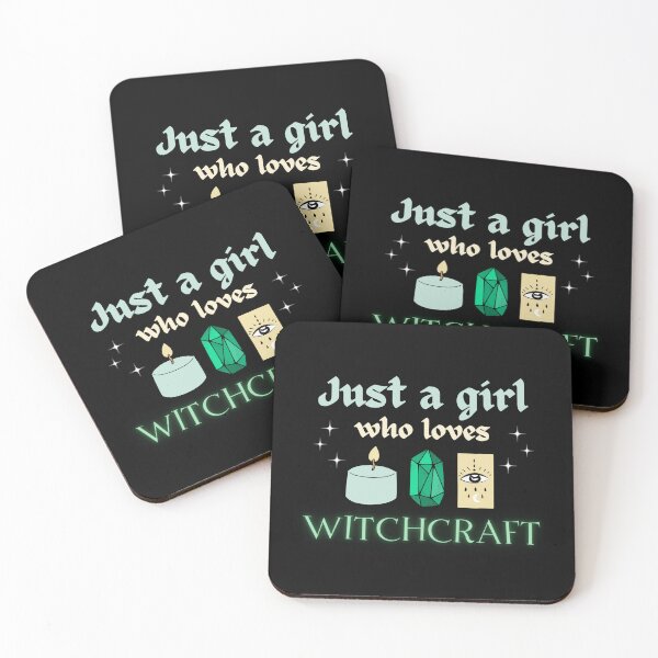 Item preview, Just a Girl Who Loves Witchcraft designed and sold by Choclazuli.