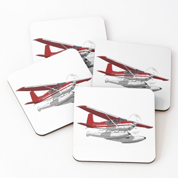 Item preview, Red Seaplane designed and sold by Michael Garber.