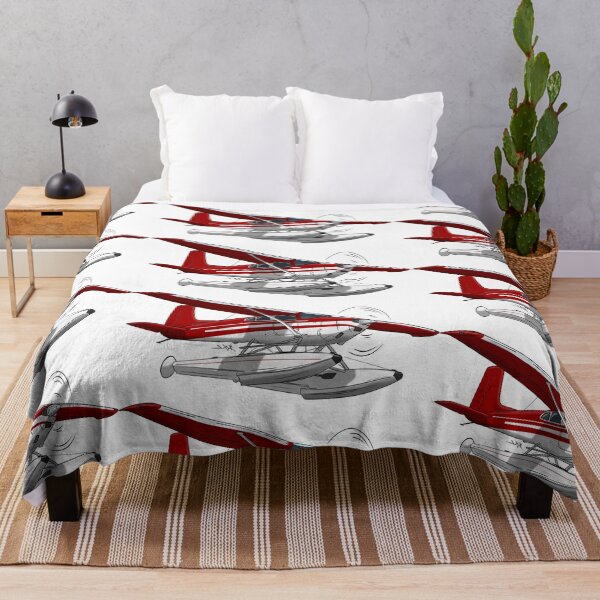 Item preview, Red Seaplane designed and sold by Michael Garber.