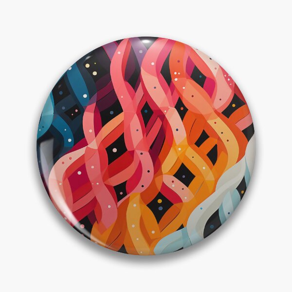 Item preview, Colorful Abstract Helix Pattern designed and sold by FinleyDel.
