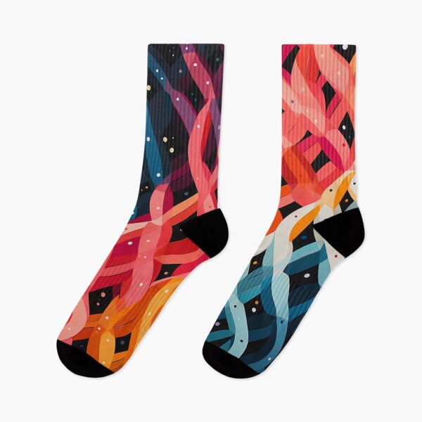 Item preview, Colorful Abstract Helix Pattern designed and sold by FinleyDel.
