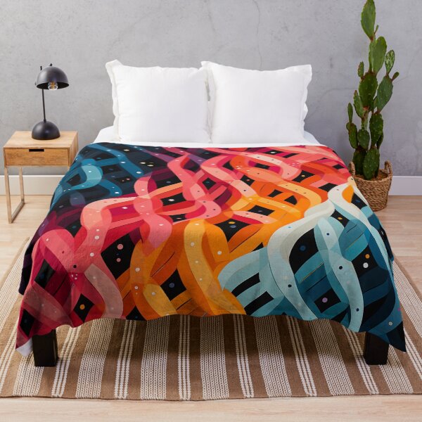 Item preview, Colorful Abstract Helix Pattern designed and sold by FinleyDel.