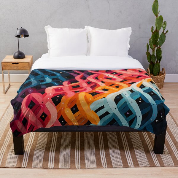 Artikelvorschau, Colorful Abstract Helix Pattern entworfen und verkauft von Wandering Mind.