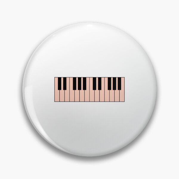 Item preview, Piano keyboard peach - pianist designed and sold by Inspirationmotivation.