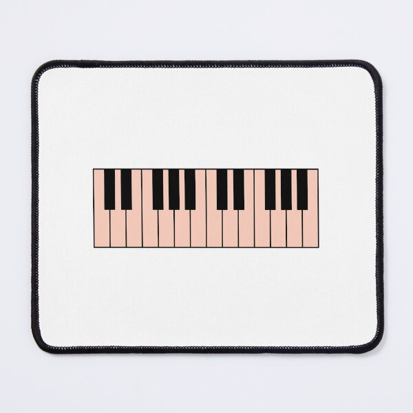 Item preview, Piano keyboard peach - pianist designed and sold by Inspirationmotivation.