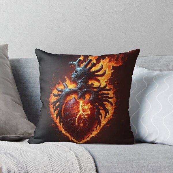 Item preview, Flaming Heart of Elegance  designed and sold by THEVOICE-AI.